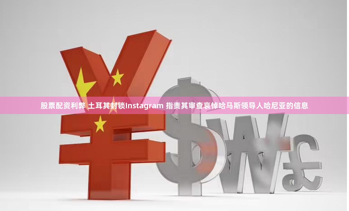股票配资利弊 土耳其封锁Instagram 指责其审查哀悼哈马斯领导人哈尼亚的信息